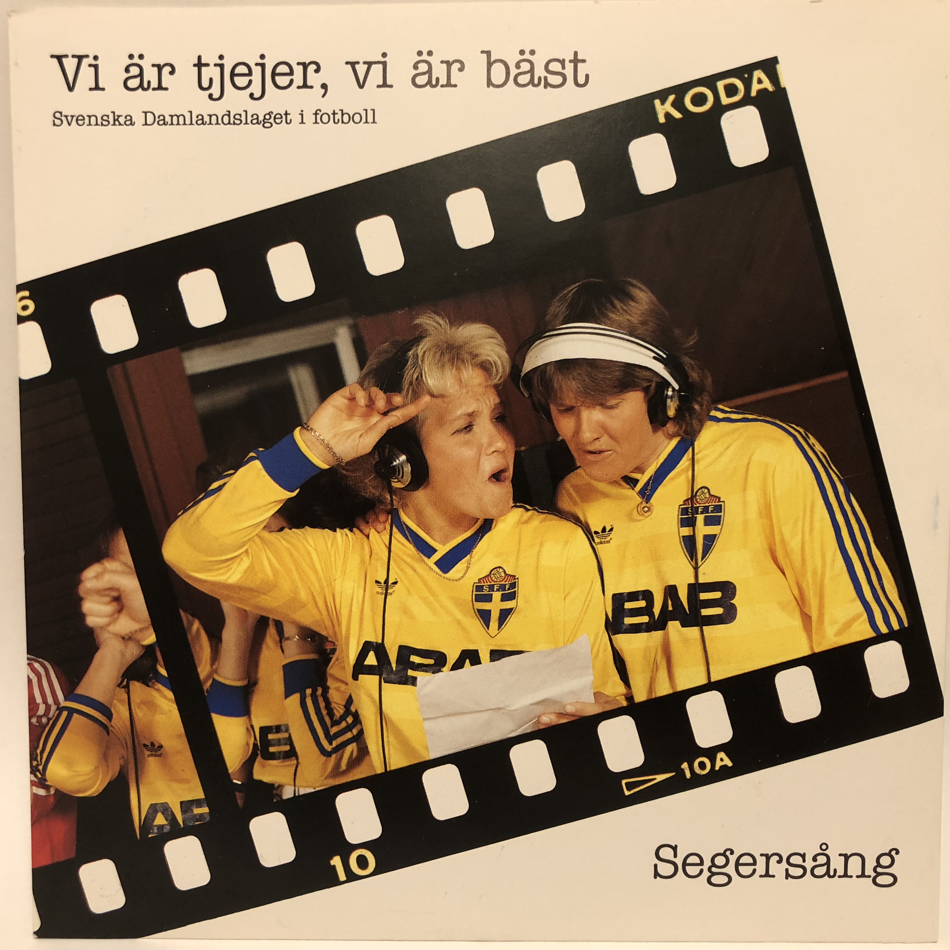 Damlandslagets låt till EM 1987, Vi är tjejer, vi är bäst