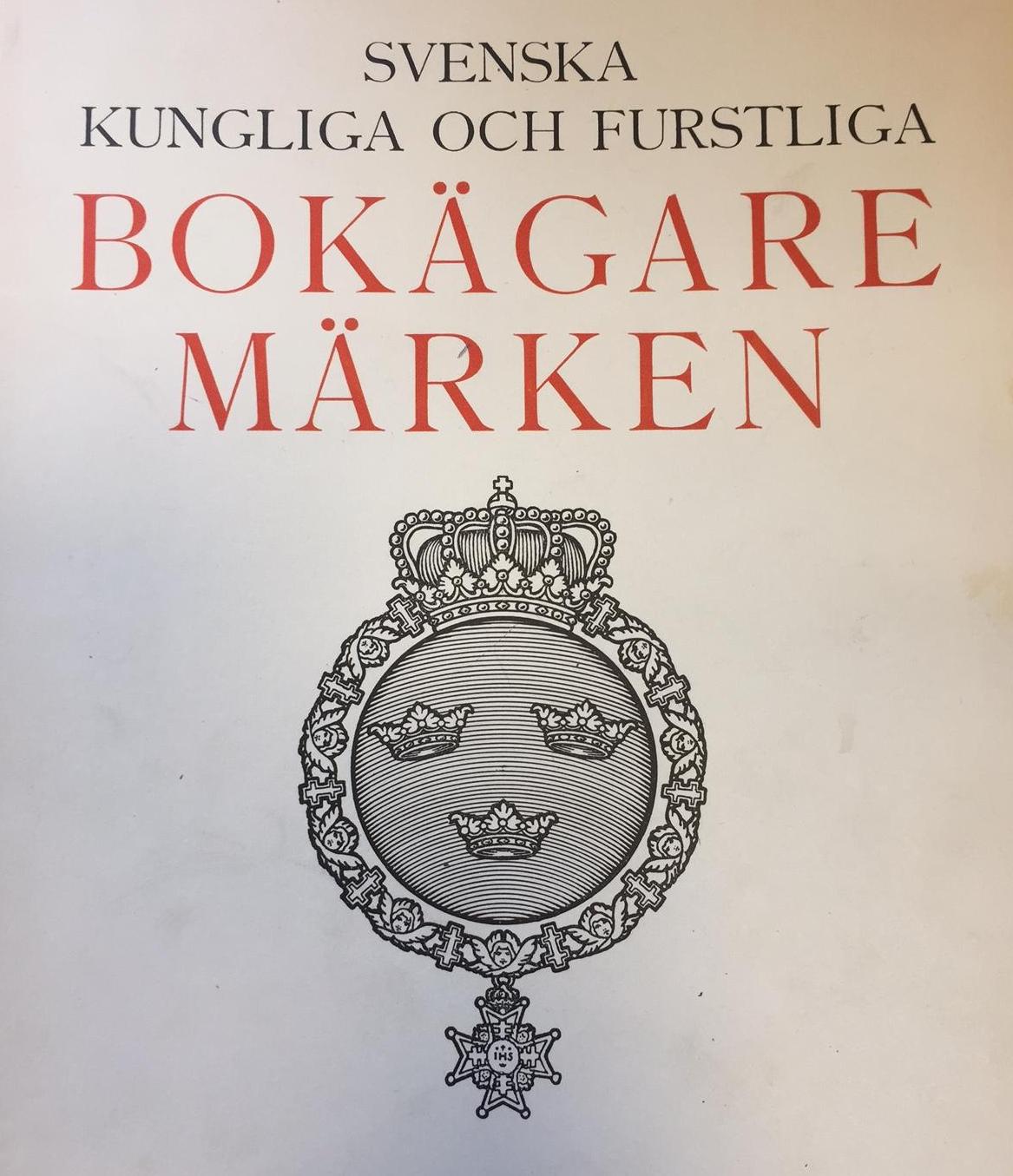 Sjögren, Bokägaremärken Foto: KB