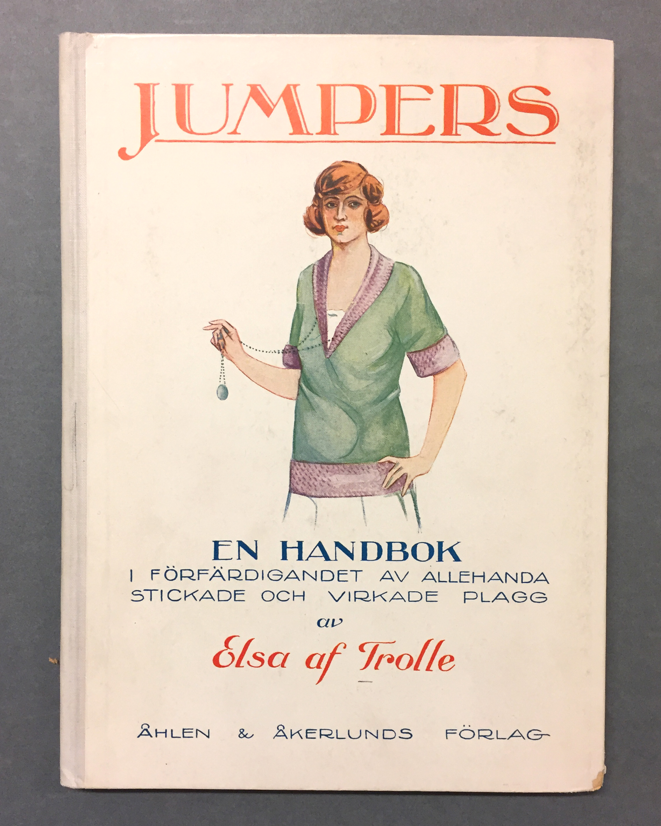 Trolle, Jumpers, 1922, omslag. Foto: KB