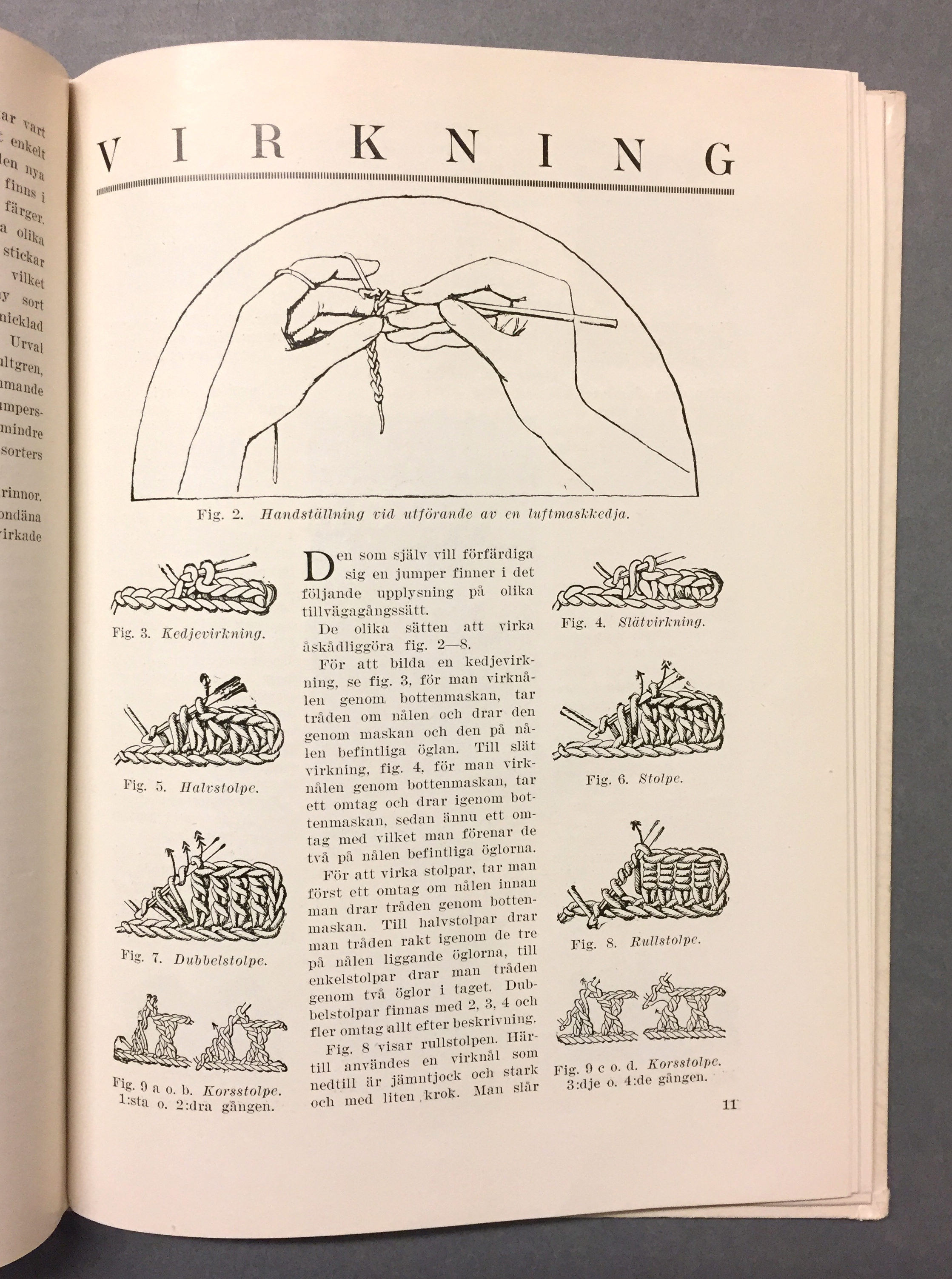 Trolle, Jumpers, 1922, instruktioner. Foto: KB