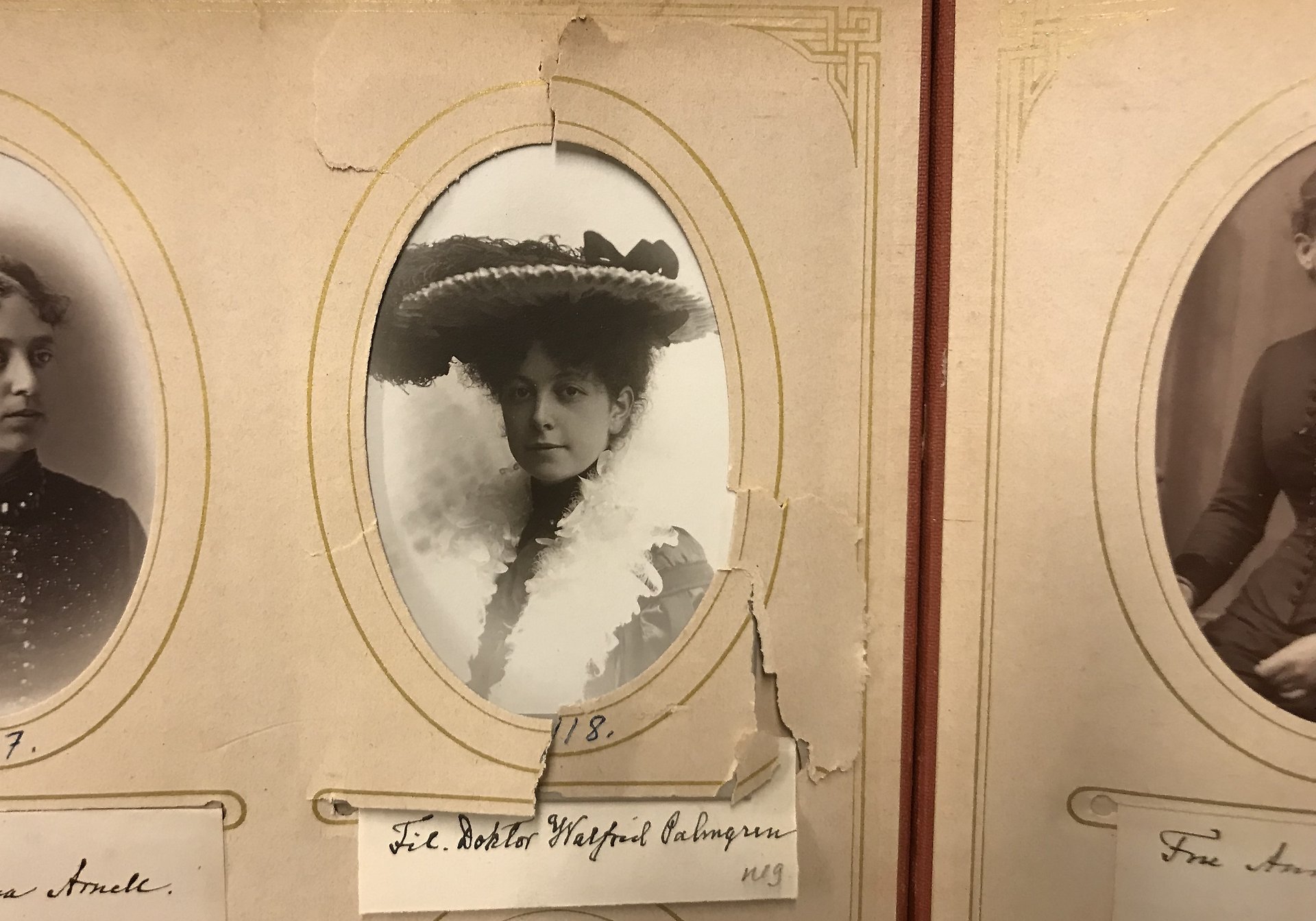 Fotografi av Valfrid Palmgren från 1905.