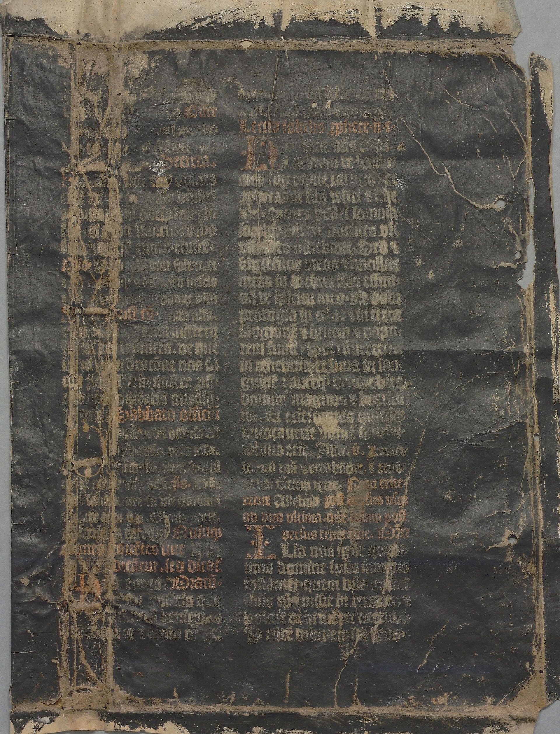 Svartmålat fragment