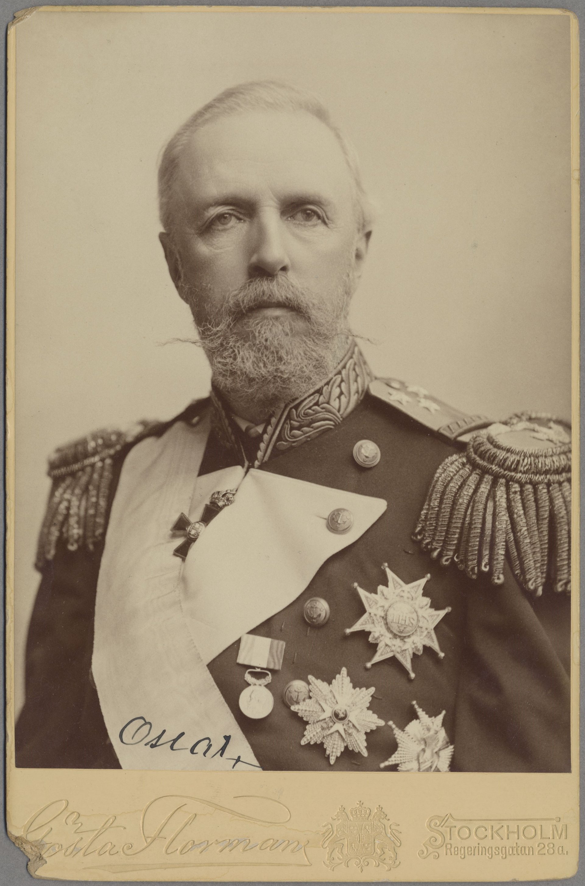 Fotografi av Oskar II.