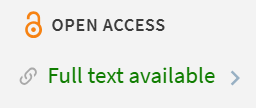 Icon with text: Open access