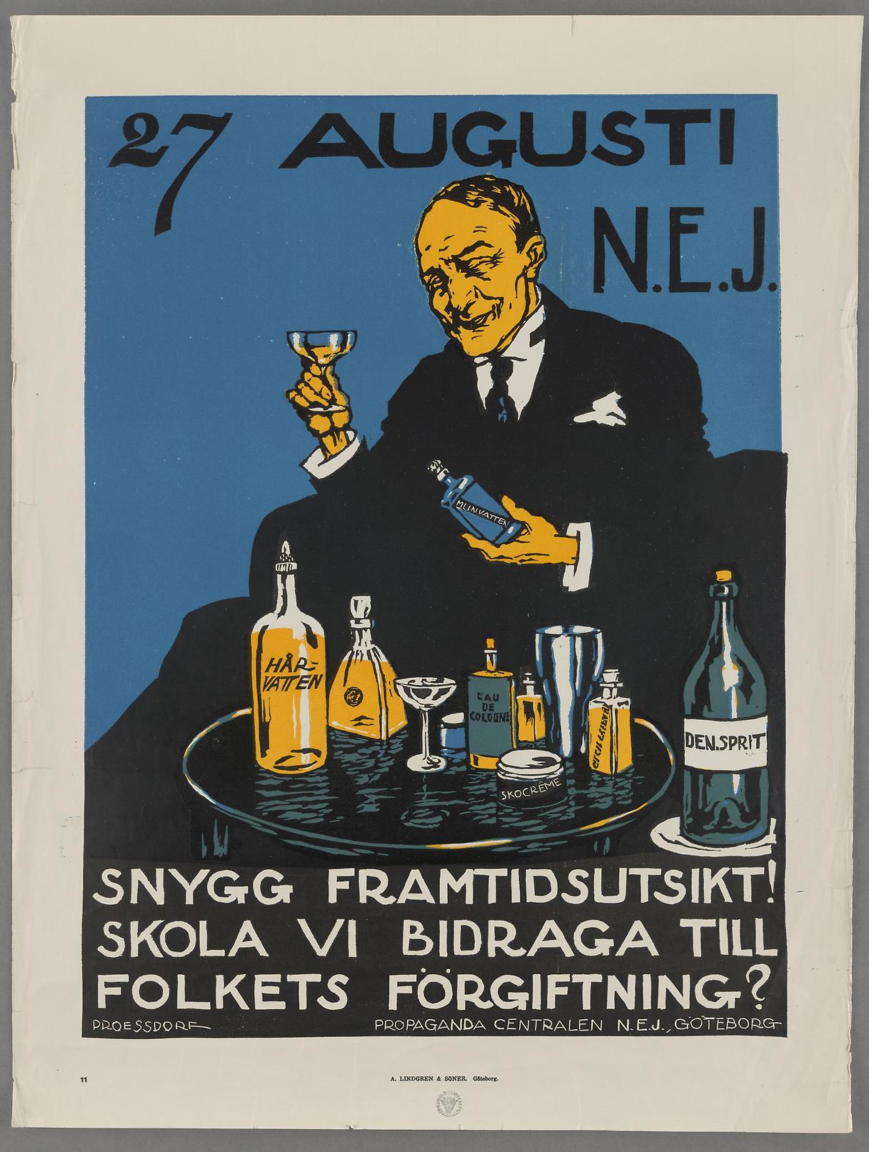 Nej! Snygg framtidsutsikt! Skola vi bidraga till folkets förgiftning?