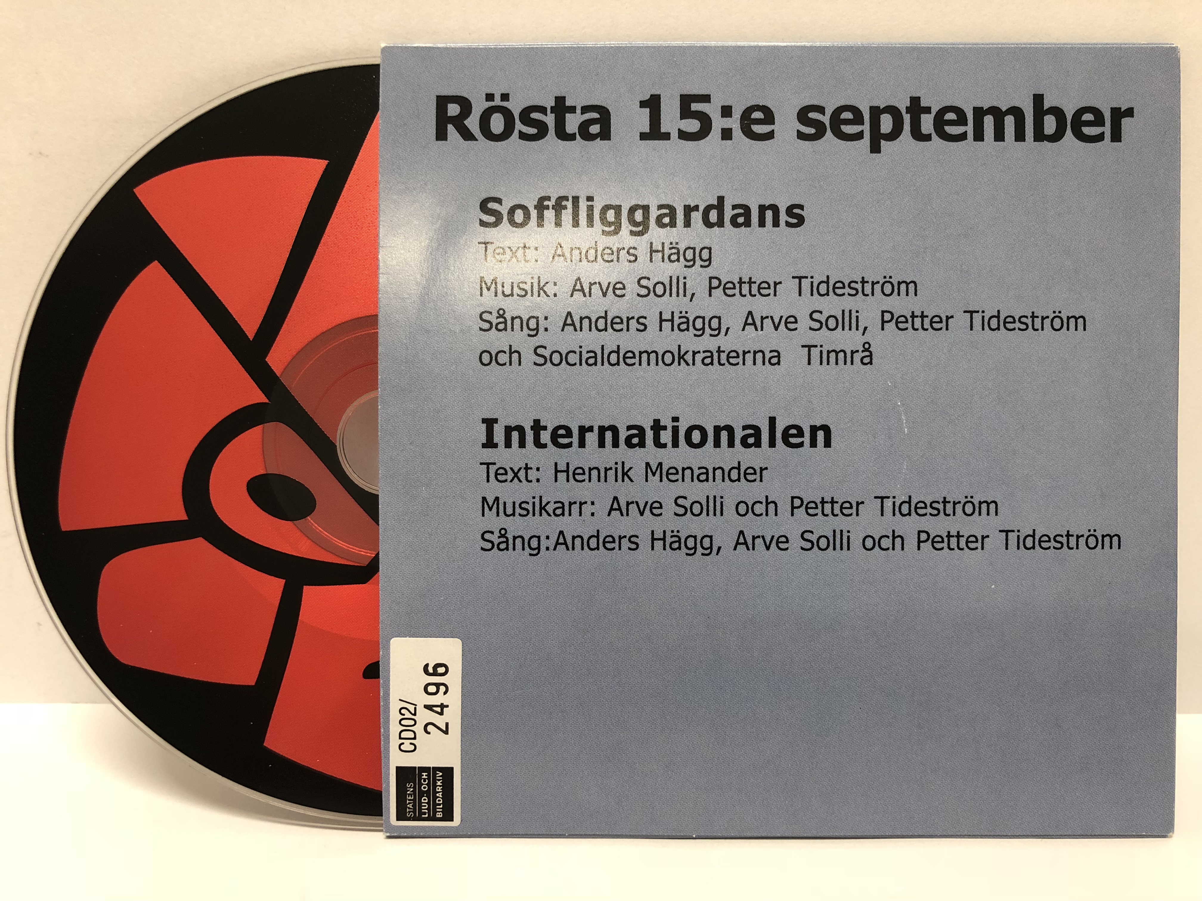 Socialdemokraterna i Timrås bidrag till valrörelsen 2002 - Soffliggardans