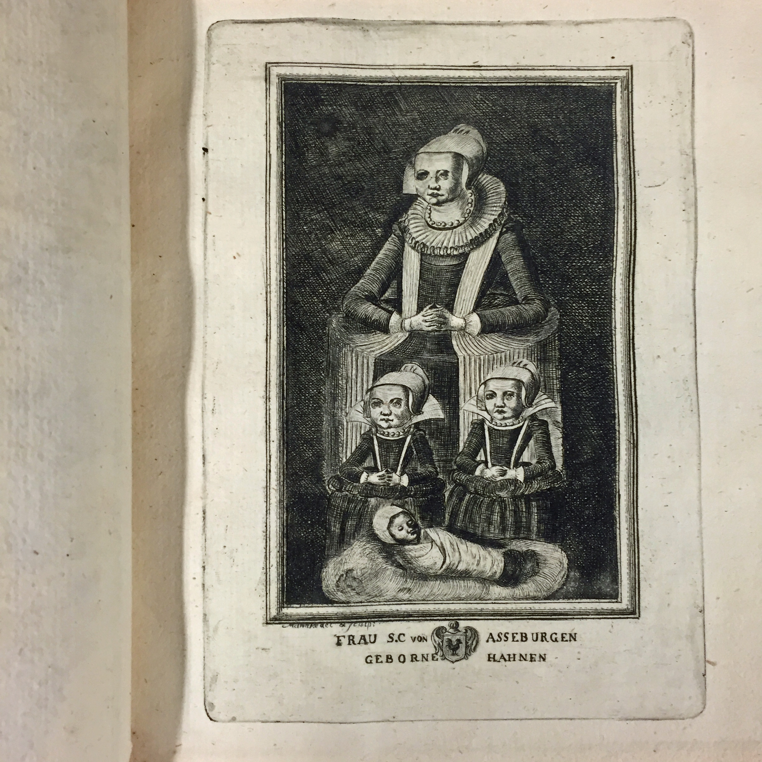 Meinecke, 1786, familjen von Asseburgen. Foto: KB