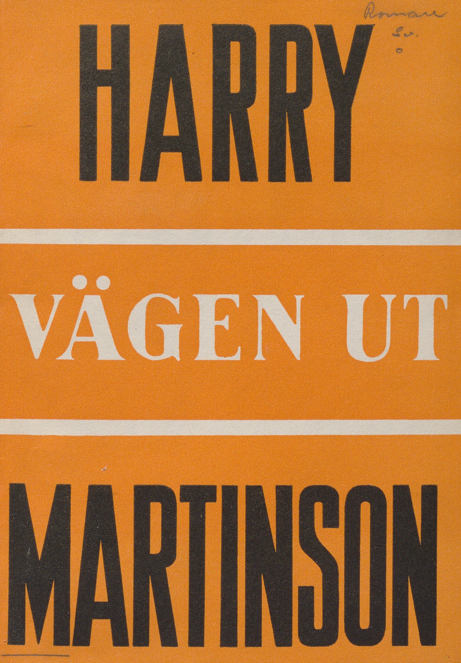 Gult bokomslag. Text: Vägen ut.