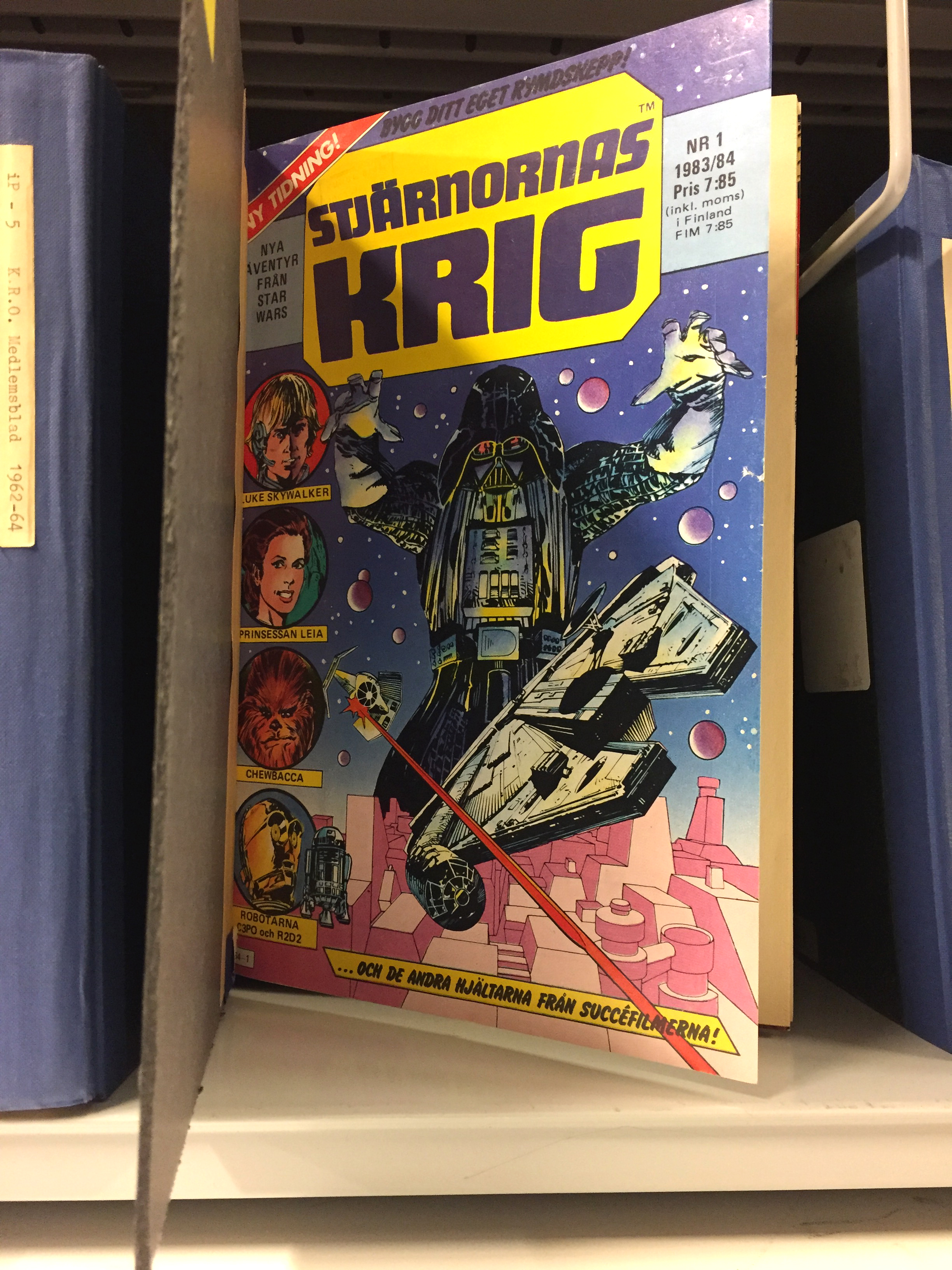 Stjärnornas krig seriealbum, nya äventyr: Foto: KB