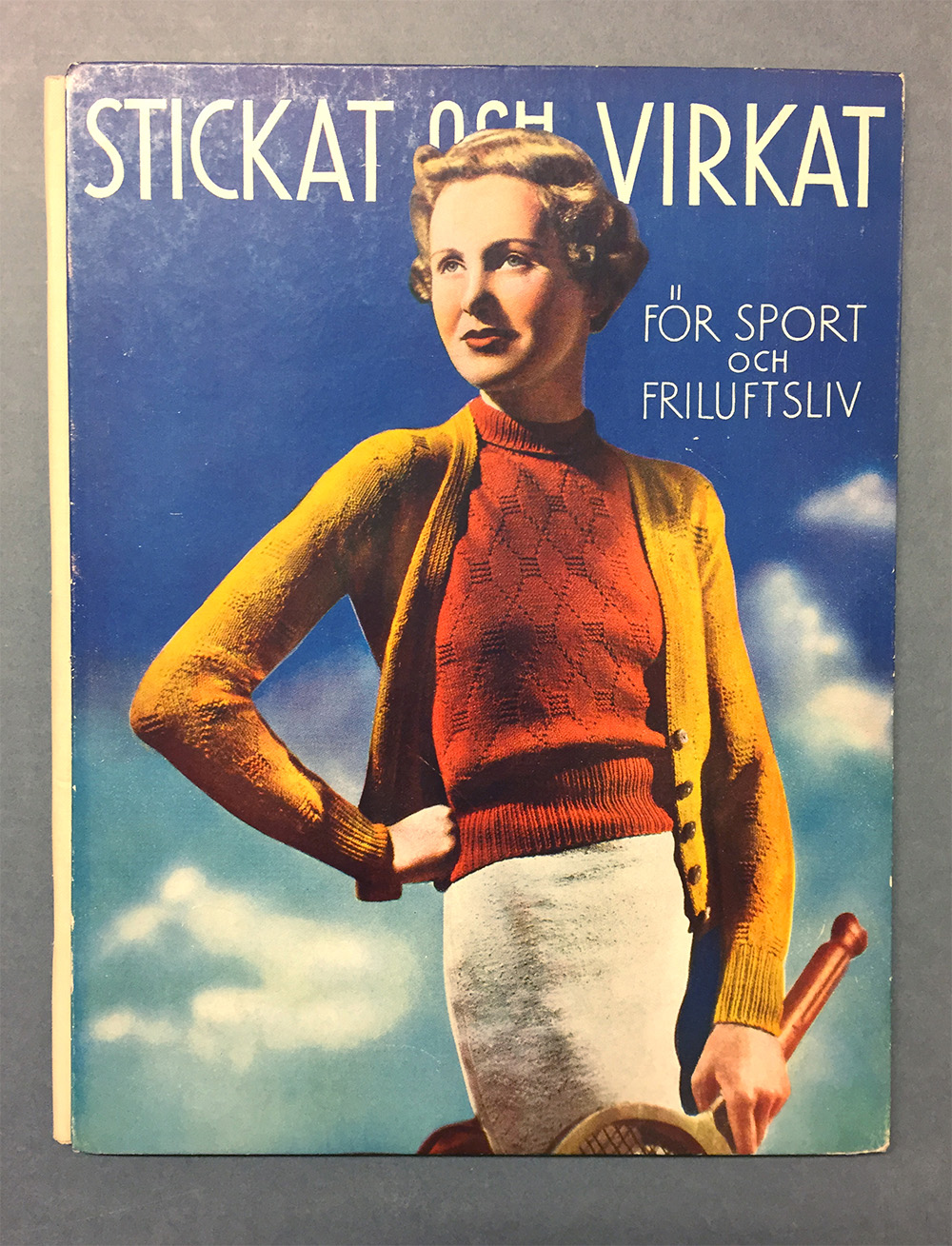 Nathorst, Stickat och virkat, 1937. Foto: KB