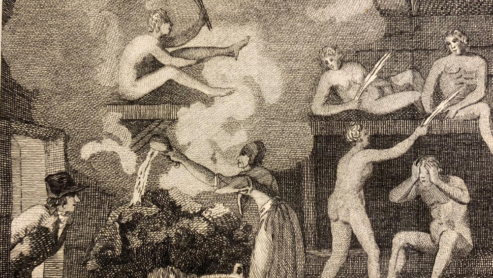 illustration med bastubad