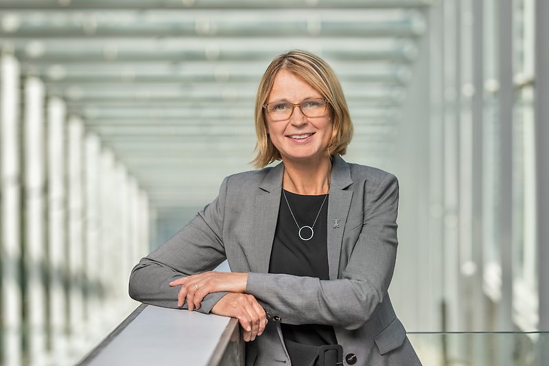 Riksbibliotekarie Karin Grönvall.